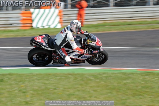 2008-05-11 Monza 0007 Superstock 1000 - 53 Alessandro Polita - Ducati 1098R